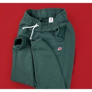 New Balance Sweatpants Green Made In USA Core Teddy Santis Joggers Men Sz‎ MT